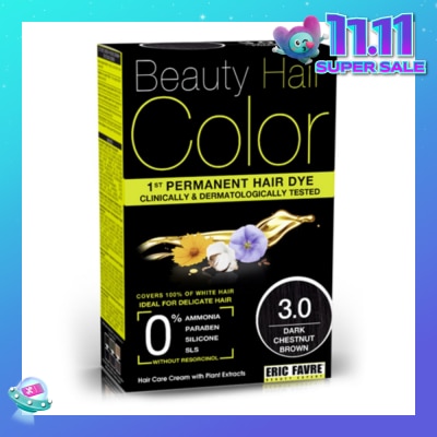 BEAUTY HAIR COLOR Beauty Hair Color 3.0 Dark Chestnut Brown 160ml