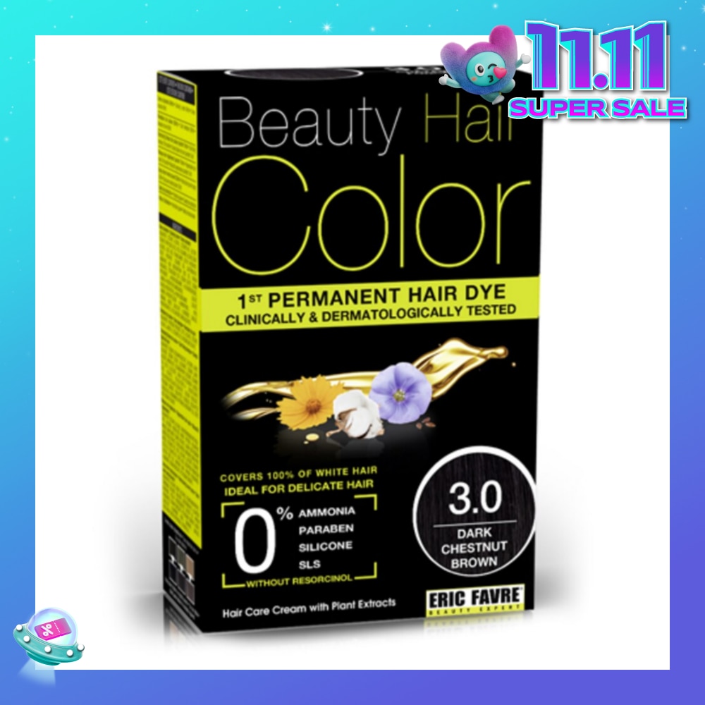 Beauty Hair Color 3.0 Dark Chestnut Brown 160ml