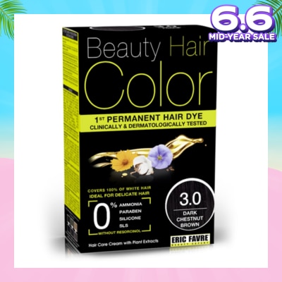 BEAUTY HAIR COLOR Beauty Hair Color 3.0 Dark Chestnut Brown 160ml