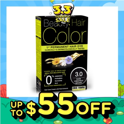 BEAUTY HAIR COLOR Beauty Hair Color 3.0 Dark Chestnut Brown 160ml