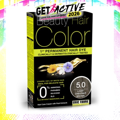 BEAUTY HAIR COLOR - Beauty Hair Color 5.0 light Chestnut Brown 160ml image