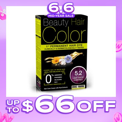 BEAUTY HAIR COLOR - Beauty Hair Color 5.2 Light Violet Chestnut 160ml