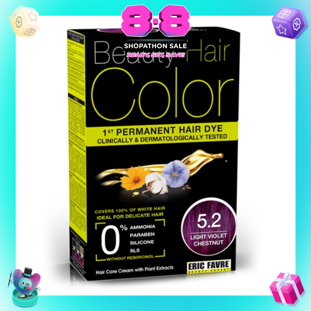 Beauty Hair Color 5.2 Light Violet Chestnut 160ml