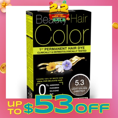 BEAUTY HAIR COLOR Beauty Hair Color 5.3 Light Golden Chestnut 160ml