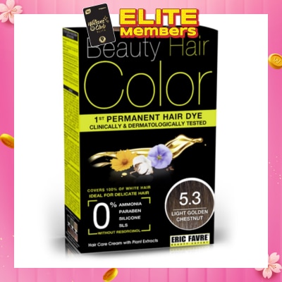 BEAUTY HAIR COLOR Beauty Hair Color 5.3 Light Golden Chestnut 160ml