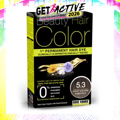 BEAUTY HAIR COLOR - Beauty Hair Color 5.3 Light Golden Chestnut 160ml image