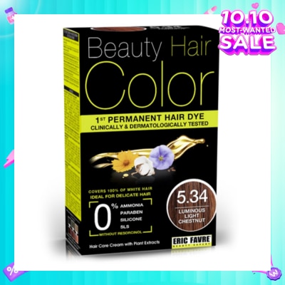 BEAUTY HAIR COLOR Beauty Hair Color 5.34 Luminous Light Chestnut 160ml