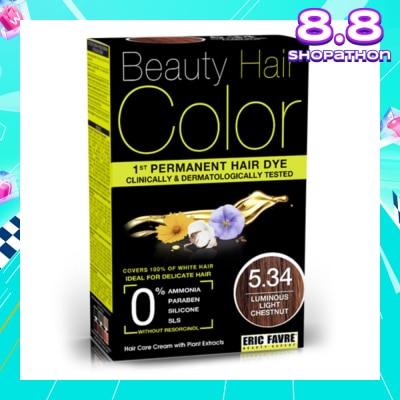 BEAUTY HAIR COLOR Beauty Hair Color 5.34 Luminous Light Chestnut 160ml