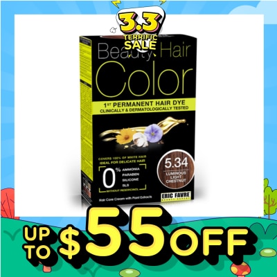 BEAUTY HAIR COLOR Beauty Hair Color 5.34 Luminous Light Chestnut 160ml