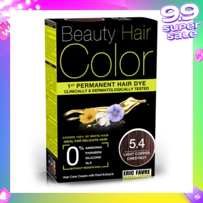 BEAUTY HAIR COLOR Beauty Hair Color 5.4 Light Copper Chestnut 160ml