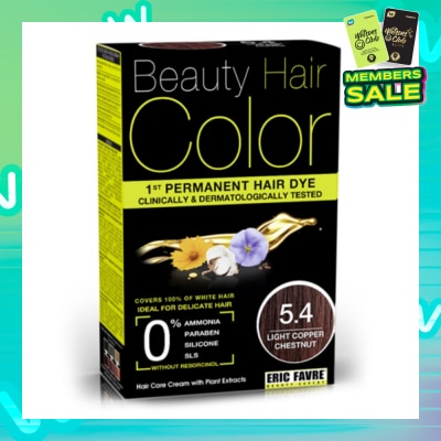BEAUTY HAIR COLOR Beauty Hair Color 5.4 Light Copper Chestnut 160ml
