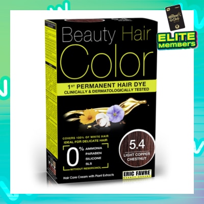 BEAUTY HAIR COLOR Beauty Hair Color 5.4 Light Copper Chestnut 160ml