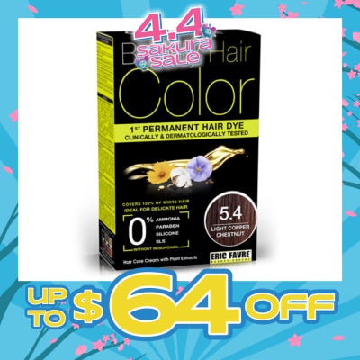 BEAUTY HAIR COLOR - Beauty Hair Color 5.4 Light Copper Chestnut 160ml