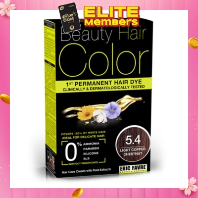 BEAUTY HAIR COLOR Beauty Hair Color 5.4 Light Copper Chestnut 160ml