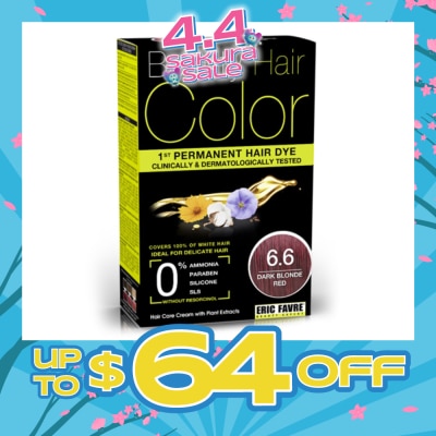 BEAUTY HAIR COLOR - Beauty Hair Color 6.6 Dark  Blonde red 160ml