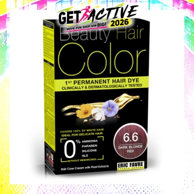 BEAUTY HAIR COLOR - Beauty Hair Color 6.6 Dark  Blonde red 160ml image
