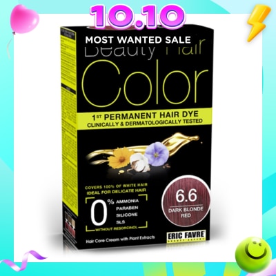 BEAUTY HAIR COLOR Beauty Hair Color 6.6 Dark Blonde red 160ml image