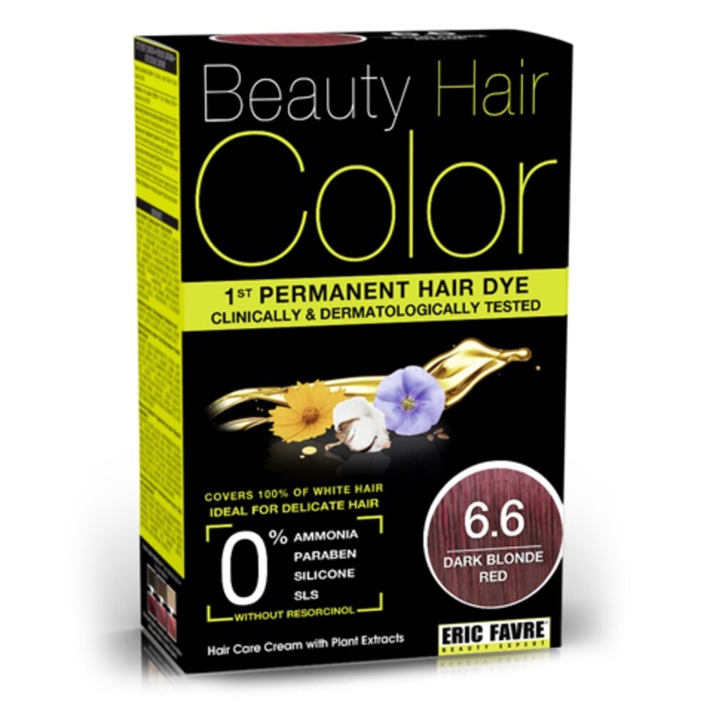 Beauty Hair Color 6.6 Dark  Blonde red 160ml