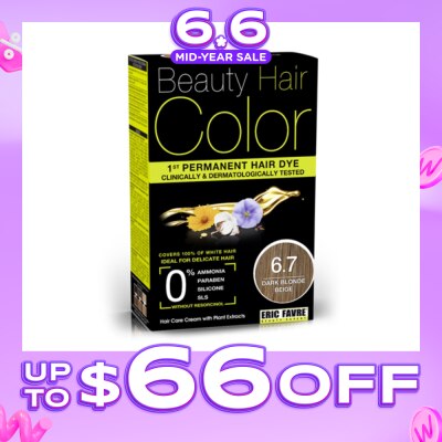BEAUTY HAIR COLOR - Beauty Hair Color 6.7 Dark  Blonde Beige 160ml