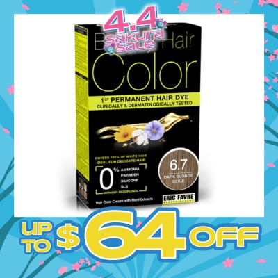 BEAUTY HAIR COLOR - Beauty Hair Color 6.7 Dark  Blonde Beige 160ml