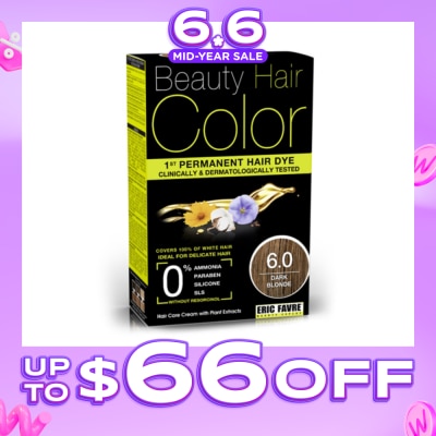 BEAUTY HAIR COLOR - Beauty Hair Color 6.0 dark Blonde 160ml