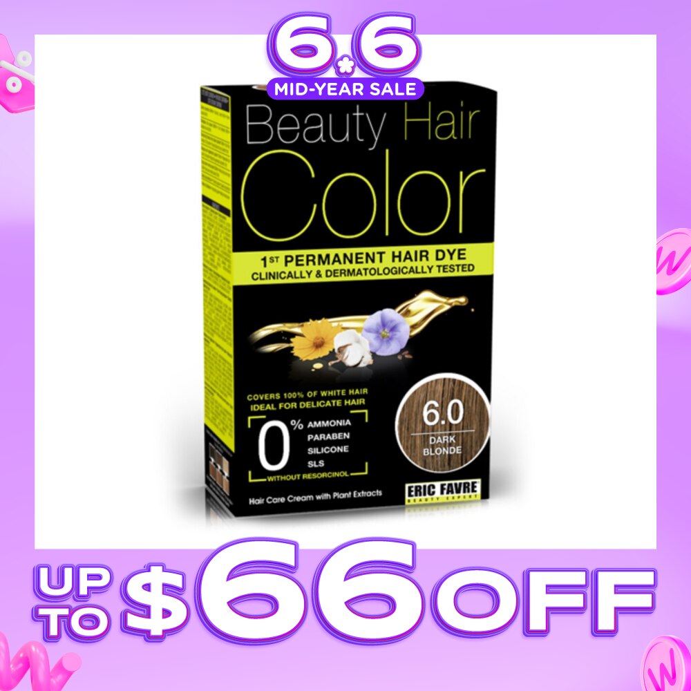 Beauty Hair Color 6.0 dark Blonde 160ml