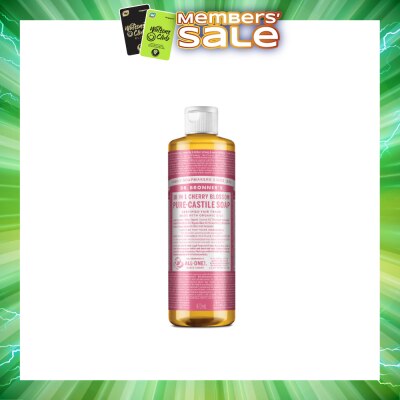 DR BRONNER'S - 18-In-1 Cherry Blossom Pure-Castile Organic Liquid Soap 473ml