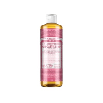 DR BRONNER'S - 18-In-1 Cherry Blossom Pure-Castile Organic Liquid Soap 473ml