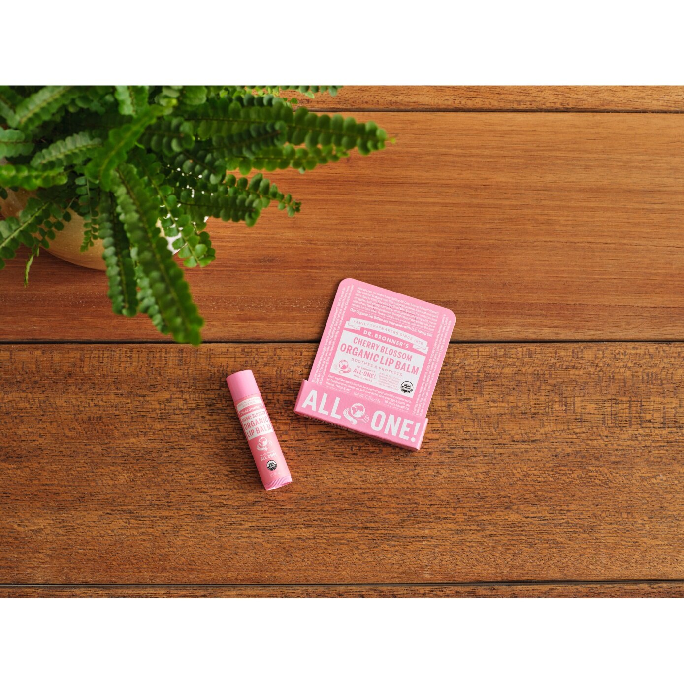 Cherry Blossom Organic Lip Balm 4g