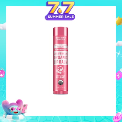 DR BRONNER'S - Cherry Blossom Organic Lip Balm 4g&nbsp;(Expiry: May`2027)