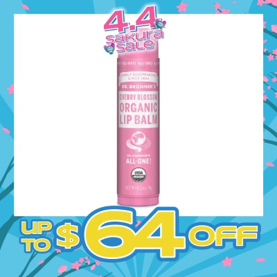 DR BRONNER'S - Dr. Bronner's Cherry Blossom  Lip Balm 4g