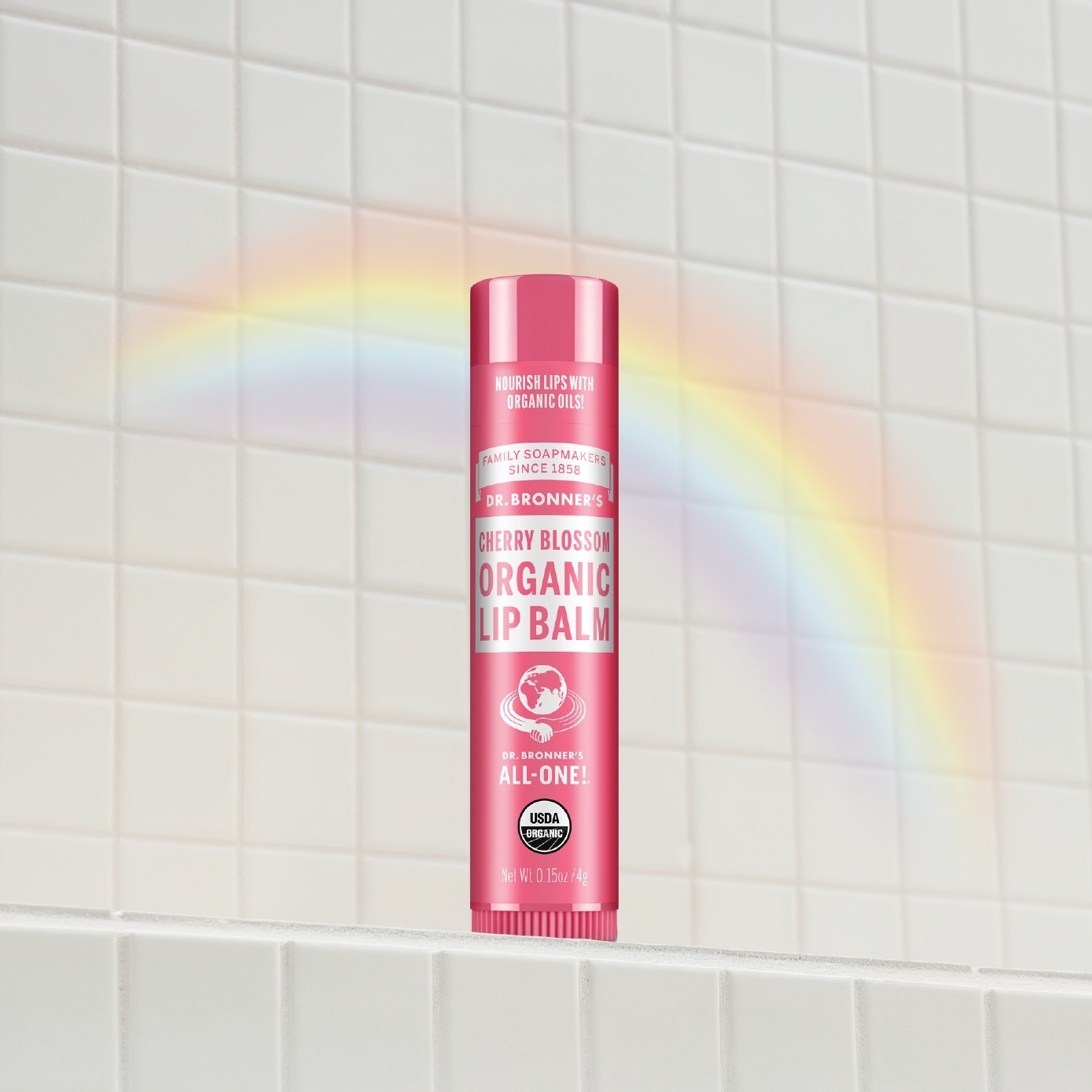 Cherry Blossom Organic Lip Balm 4g