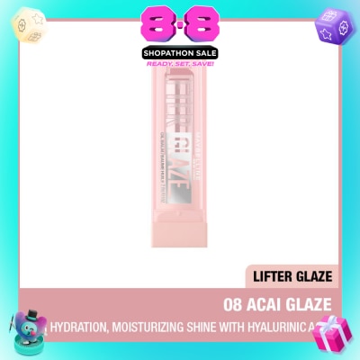 MAYBELLINE - Lifter Glaze Tinted Lip Balm 08 Acai Glaze 19g