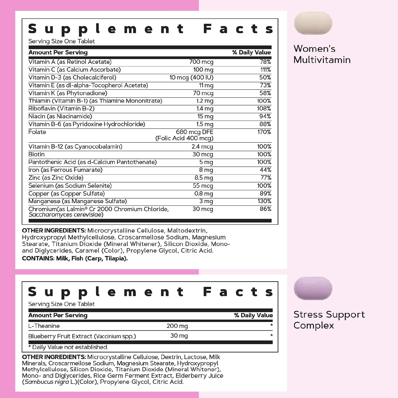 Women's 30+ Vitapak Program 30s