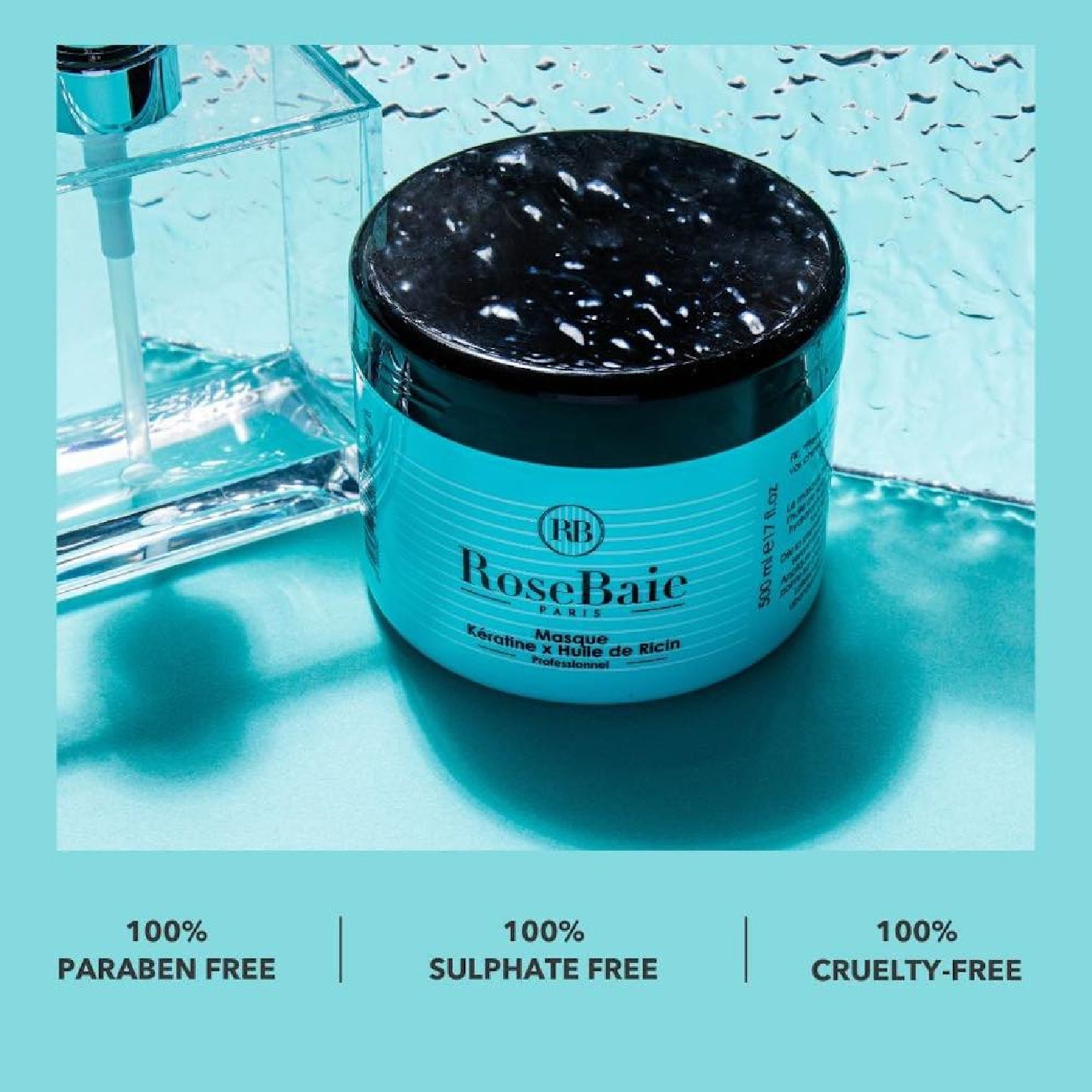 Castor Oil X Keratin Botox Hair Mask For Brittle Hair 250ml