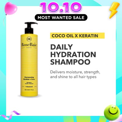 ROSEBAIE Coco Oil X Keratin Daily Hydration Shampoo 500ml image