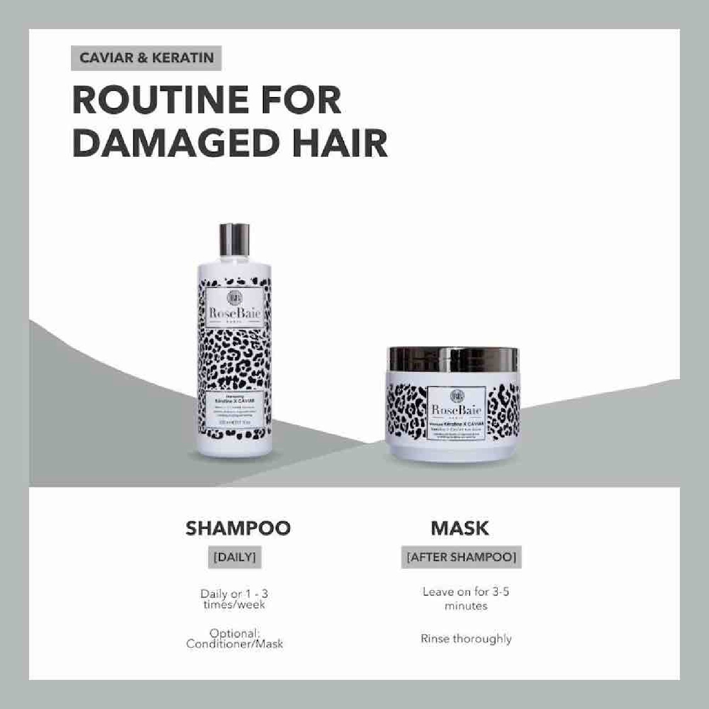 Caviar X Keratin Intensive Rejuvenate Shampoo 500ml
