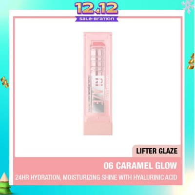 MAYBELLINE Lifter Glaze Tinted Lip Balm 06 Caramel Glow 19g