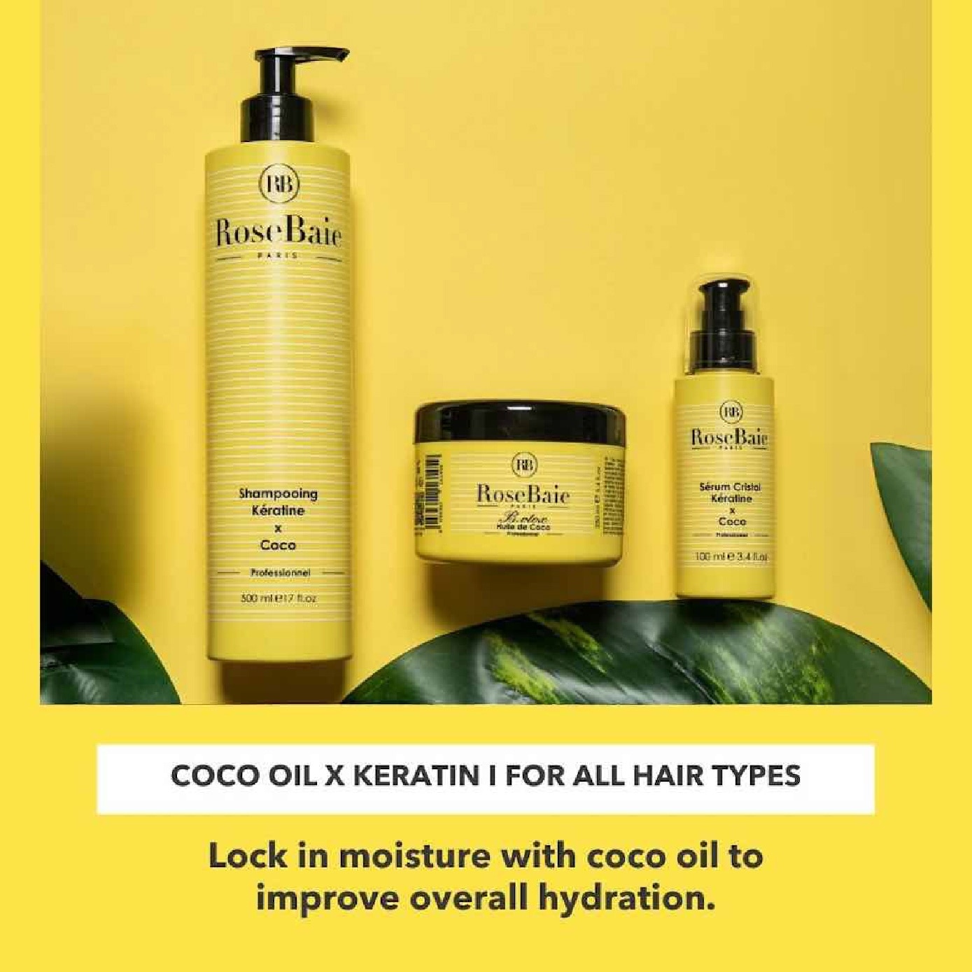 Coco Oil X Keratin Intensive Hydration Hair Serum 100ml
