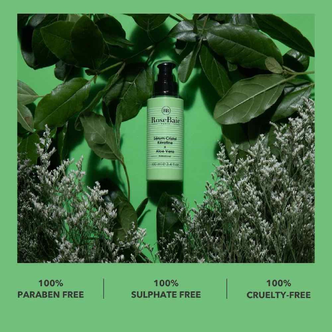 Aloe Vera X Keratin Hydrate & Revitalize Hair Serum 100ml