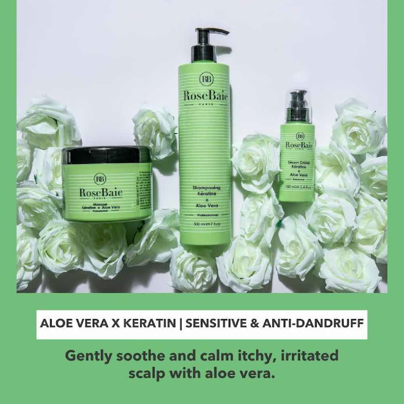 Aloe Vera X Keratin Hydrate & Revitalize Hair Serum 100ml
