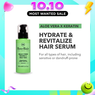 ROSEBAIE Aloe Vera X Keratin Hydrate & Revitalize Hair Serum 100ml image
