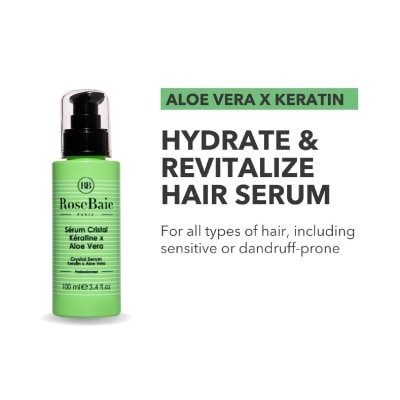 ROSEBAIE - Aloe Vera X Keratin Hydrate & Revitalize Hair Serum 100ml