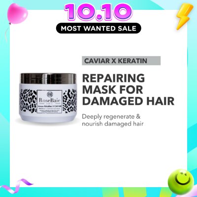ROSEBAIE Caviar X Keratin Repairing Hair Mask 500ml image