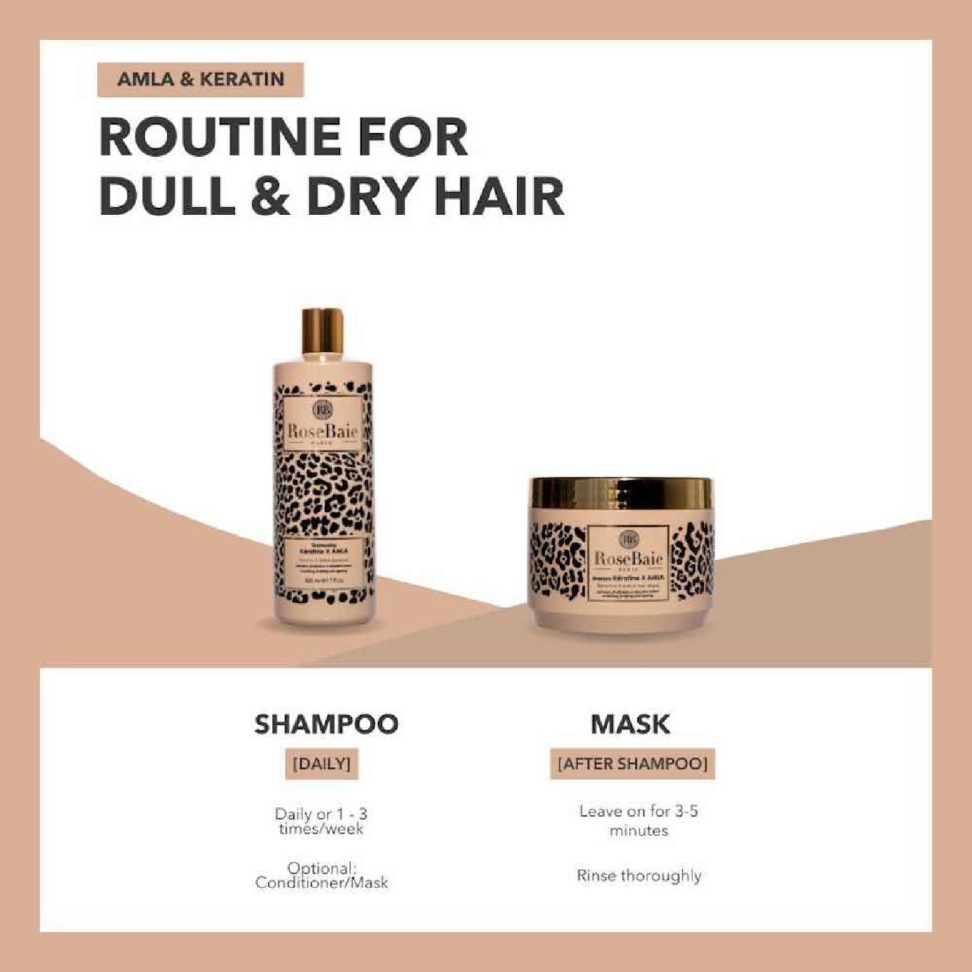 Amla X Keratin Revitalizing Hair Mask 500ml