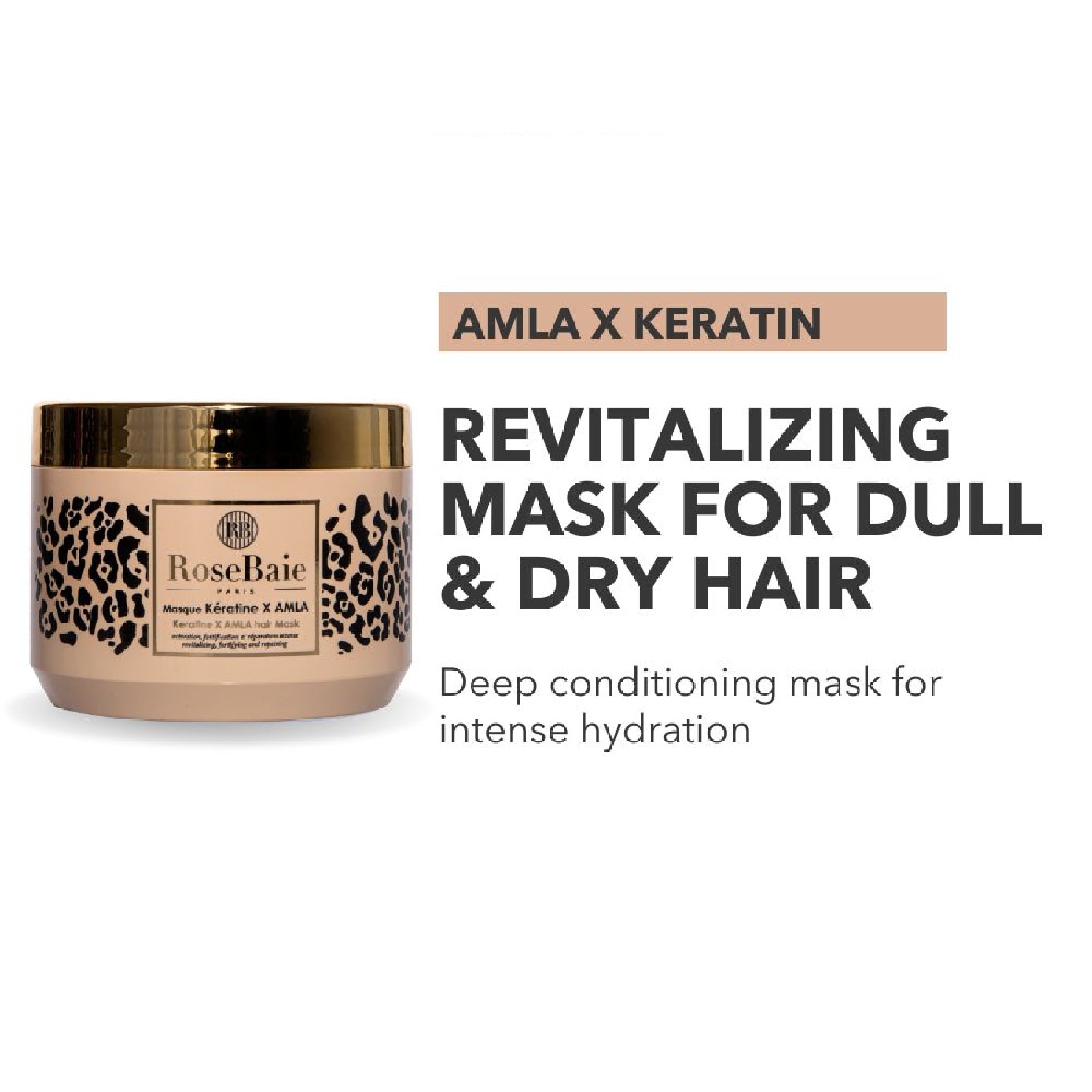 Amla X Keratin Revitalizing Hair Mask 500ml