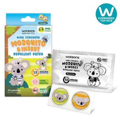 WATSONS High Strength Mosquito & Insect Repellent Patch 24s image