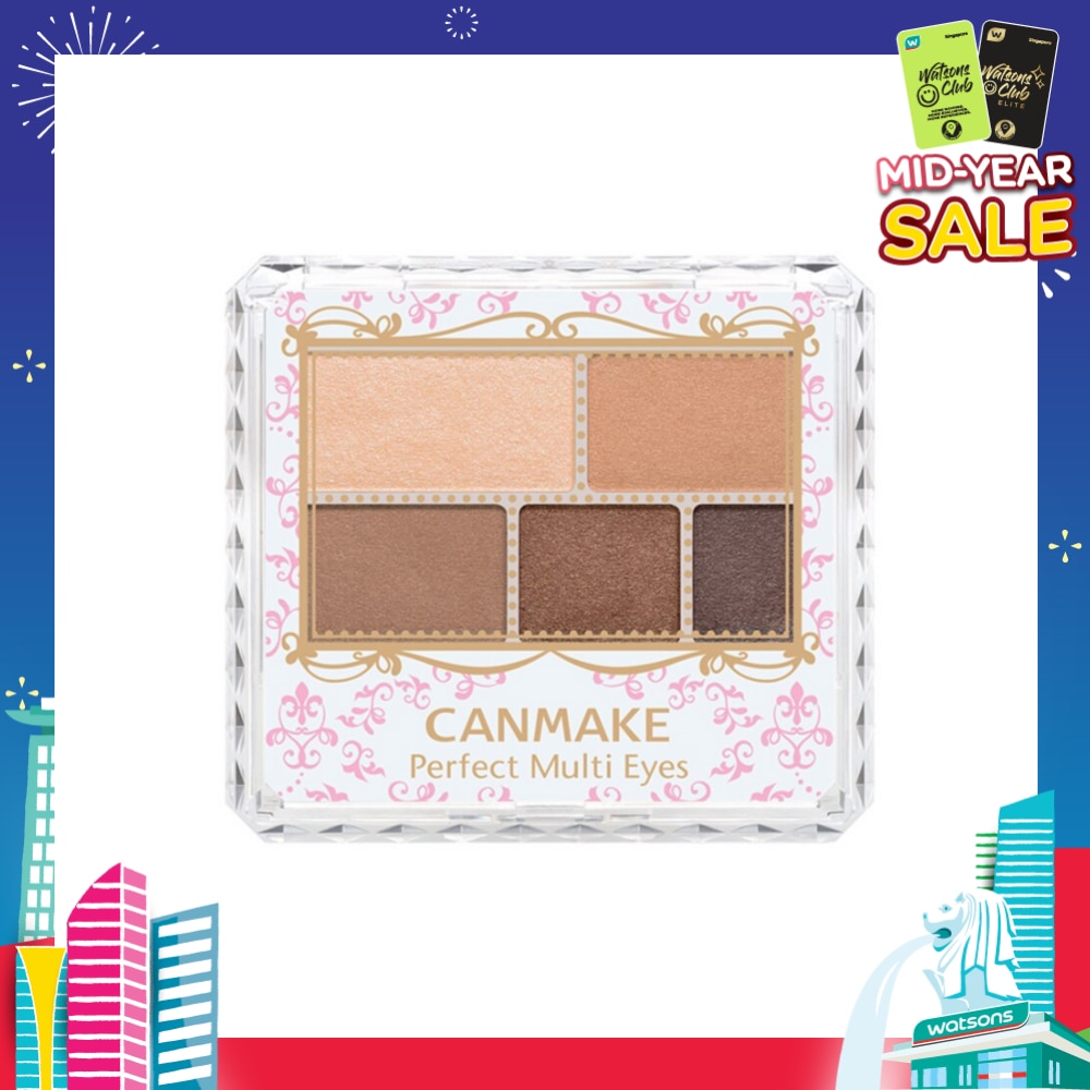 CANMAKE Perfect Multi Eyes 02 (Urban Caramel)