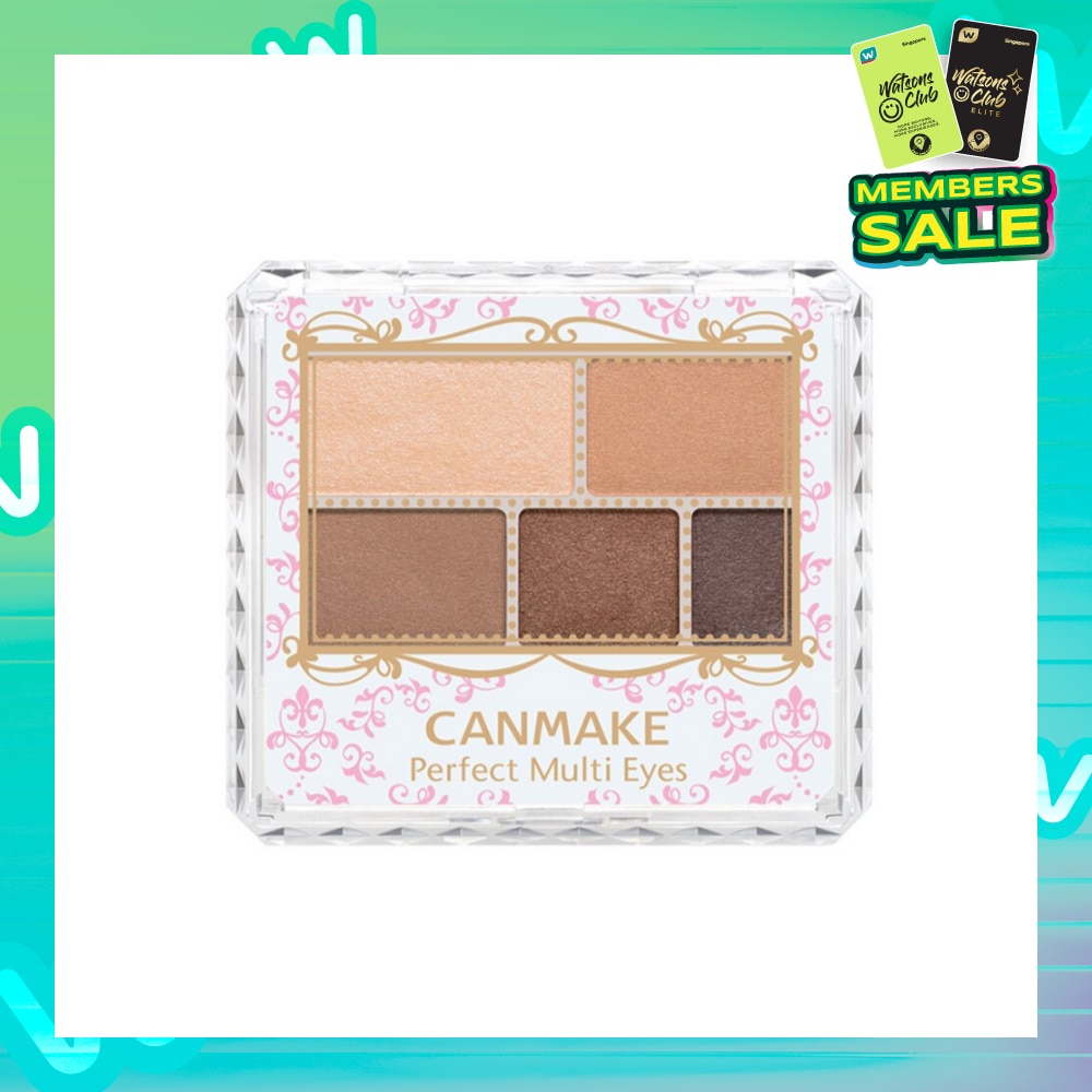 CANMAKE Perfect Multi Eyes 02 (Urban Caramel)