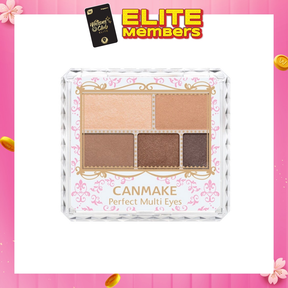CANMAKE Perfect Multi Eyes 02 (Urban Caramel)